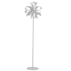 Image of BLOOM 4 Light Floor Lamp White, Silver 50x165cm