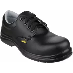 Image of FS662 Unisex Safety Lace Up Shoes (8 uk) (Black) - Black - Amblers Safety