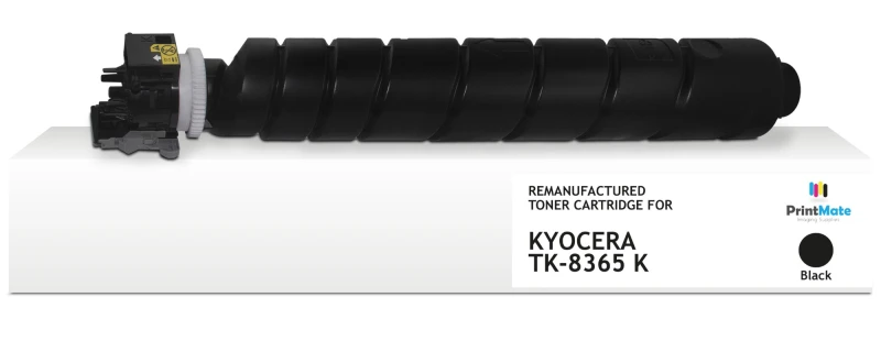 Image of PrintMate KYOCERA TK-8365K. remanufactured toner. Black 25000p