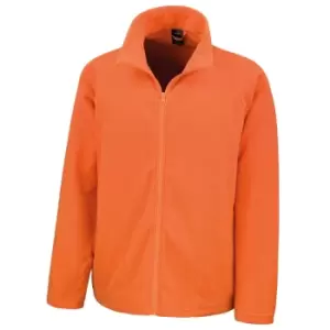 Image of Result Core Mens Micron Anti Pill Fleece Jacket (L) (Orange)