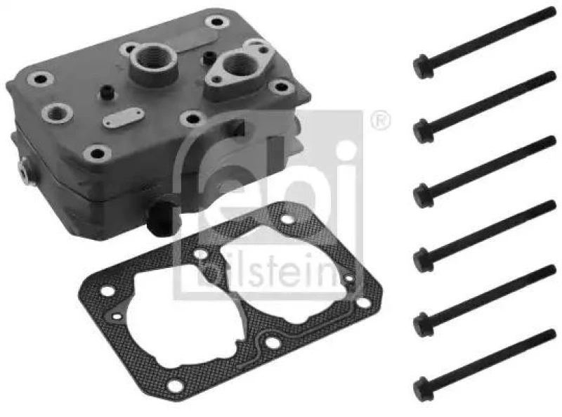 Image of FEBI BILSTEIN 100980 Cylinder Head, compressor Cylinder Head,compressor (333)
