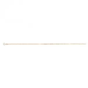 Image of 9ct Yellow Gold Mixed Length Link Bracelet GB514