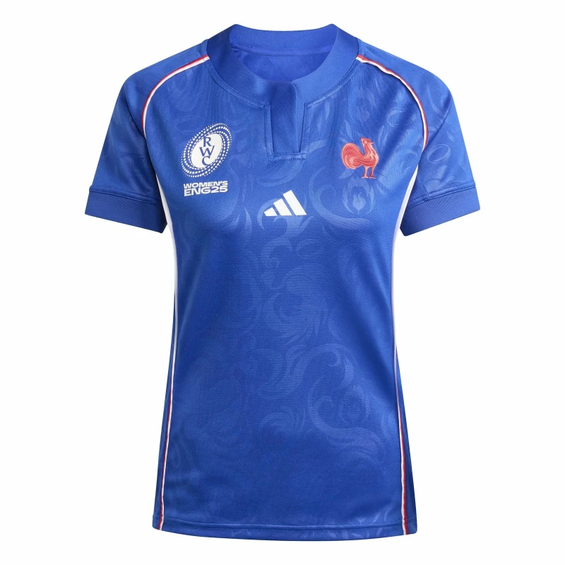 Image of adidas France World Cup Home Shirt 2025 Womens Team Ryl blue female 8 (XS)