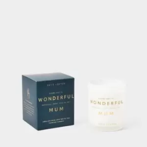 Image of Candle Every Day Is Wonderful Because I Have You As My Mum English Pear And White Tea KLC289