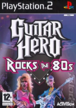 Image of Guitar Hero Rock the 80s PS2 Game
