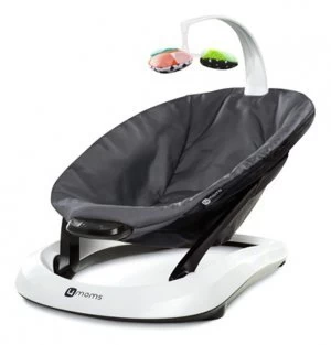 Image of 4Moms BounceRoo Baby Bouncer Dark Grey Classic