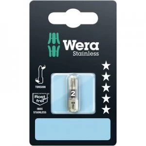 Image of Wera 3855/1 TS SB SiS Philips bit PZ 1 Stainless steel D 6.3