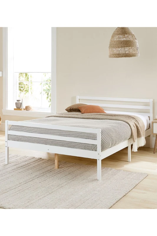 Image of Montane Painted Wood Bed Frame