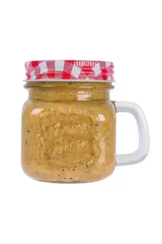 Image of Peanut Butter Bird Feeder in Glass Jar