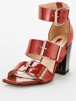 Image of OFFICE Heart-Throb Sandals - Red Patent, Red Patent, Size 5, Women