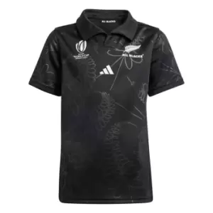 Image of adidas All Blacks Home Shirt 2023 Junior - Black