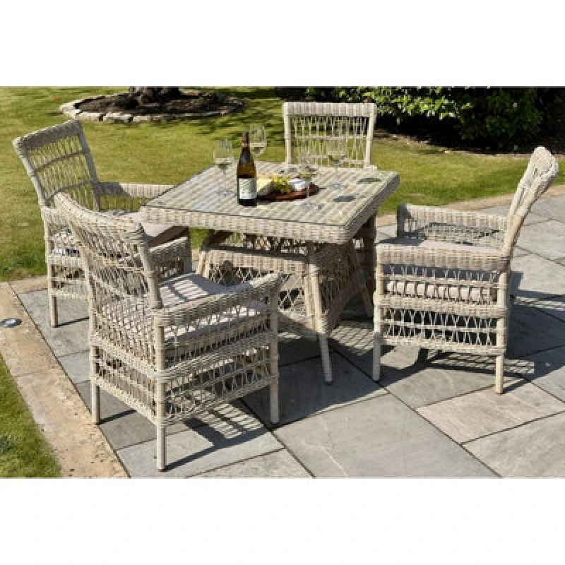 Image of Provence Collection Outdoor 4 Seater Dining Set