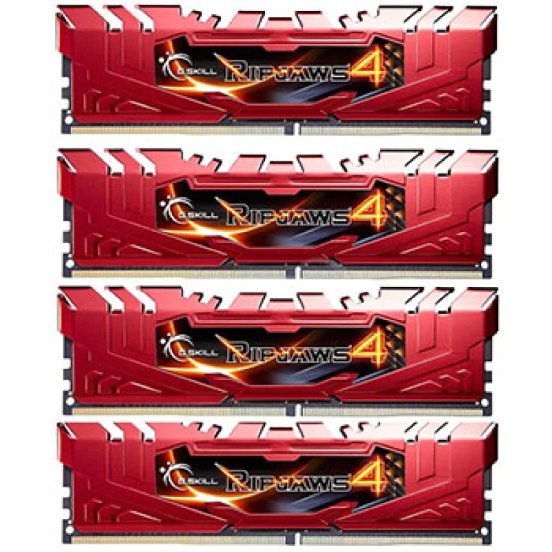 Image of G.Skill Ripjaws 4 F4-2400C15Q-32GRR memory module 32GB 4 x 8GB DDR4