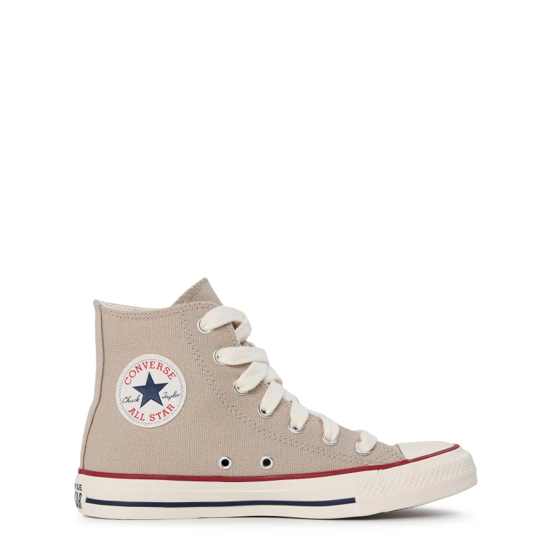 Image of Converse Lifestyle Chuck Taylor High Tops Womens - Beige Beige 7