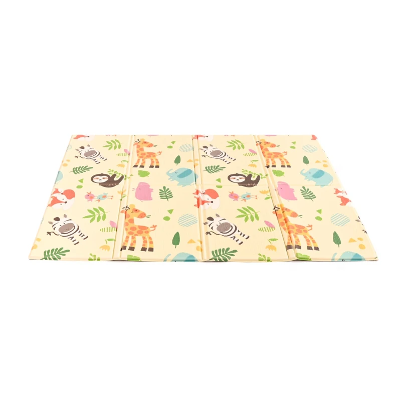 Image of KandyToys Wild Life Foldable Baby Play Mat Multi