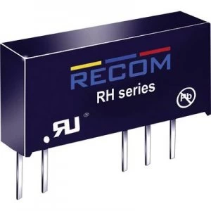 Image of RECOM RH 0515D DCDC converter print 5 Vdc 15 Vdc 15 Vdc 33 mA 1 W No. of outputs 2 x