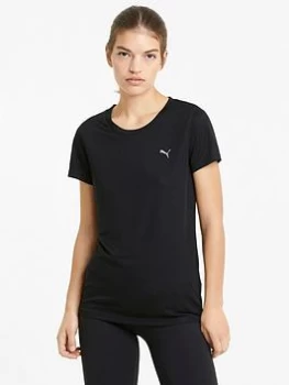 Image of Puma Performance T-Shirt - Black, Size S, Women