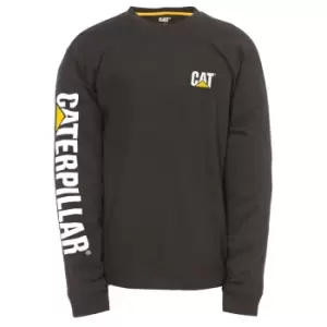 Image of Trademark Banner Long Sleeve T-Shirt Black Size 3XL