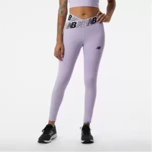 Image of New Balance Relentless Crossover High Rise 7/8 Tight - Purple