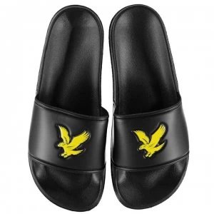 Image of Lyle and Scott Eagle Sliders - True Black 572