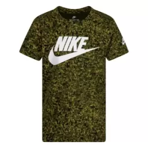 Image of Nike Infants All Over Print T-Shirt - Green