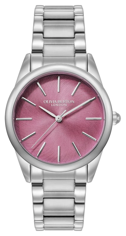 Image of Olivia Burton 24000237 Glowful (34mm) Fuchsia Dial / Watch
