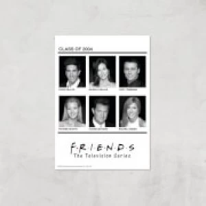 Image of Friends Class Of 2004 Giclee Art Print - A4 - Print Only