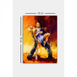 Image of 167223980-5070 Multicolor Decorative Canvas Painting