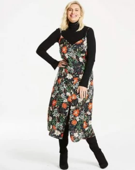 Image of Lovedrobe Front Split Floral Cami Dress