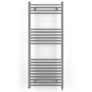 Image of Terma Leo 1200 x 500 300W SIM Electric Towel Rail - Chrome