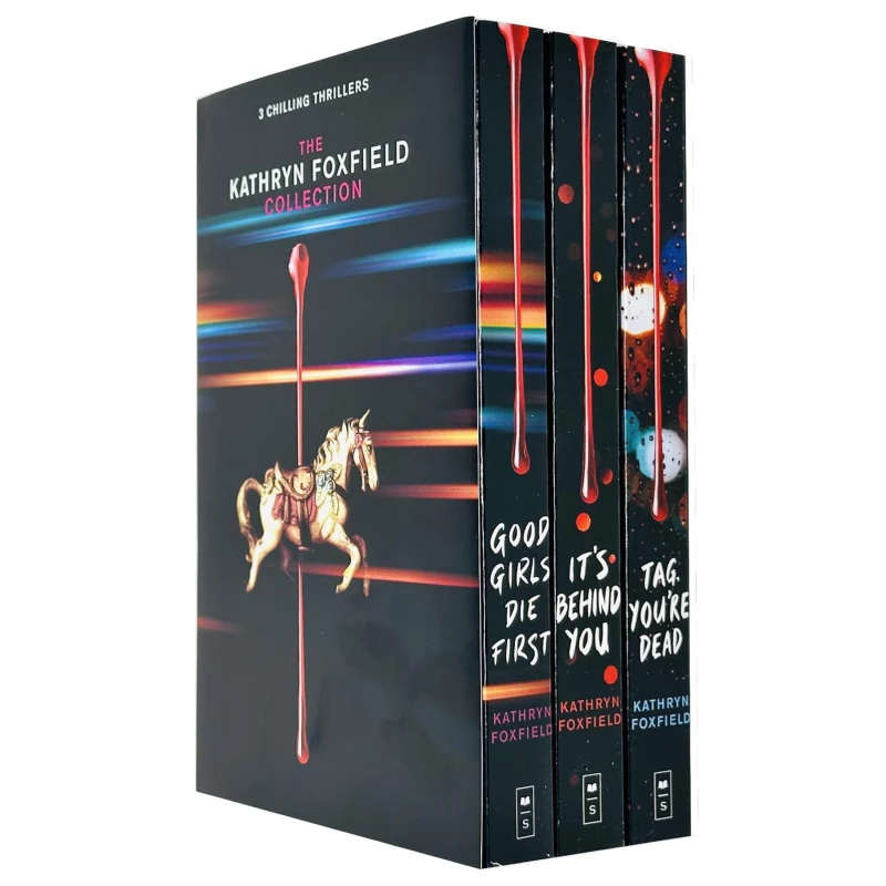 Image of Kathryn Foxfield 3 Book Collection Set (It's Behind You, Tag, You're Dead, Good Girls Die First) Kathryn Foxfield Books