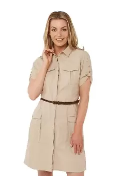 Image of Insect-Repellent 'NosiLife Savannah' Belted Dress