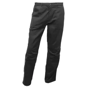 Image of Regatta Mens Workwear Action Trouser (Water Repellent) (34 Long) (Black)