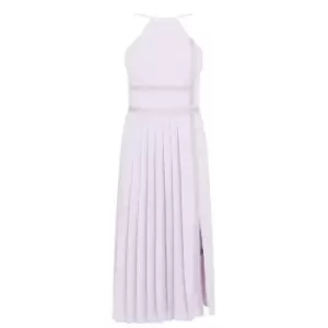 Image of Ted Baker Camylie Lace Halter Neck Dress - Purple