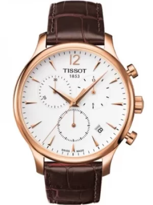 Image of Tissot Mens T-Classic Tradition Strap Watch T063.617.36.037.00