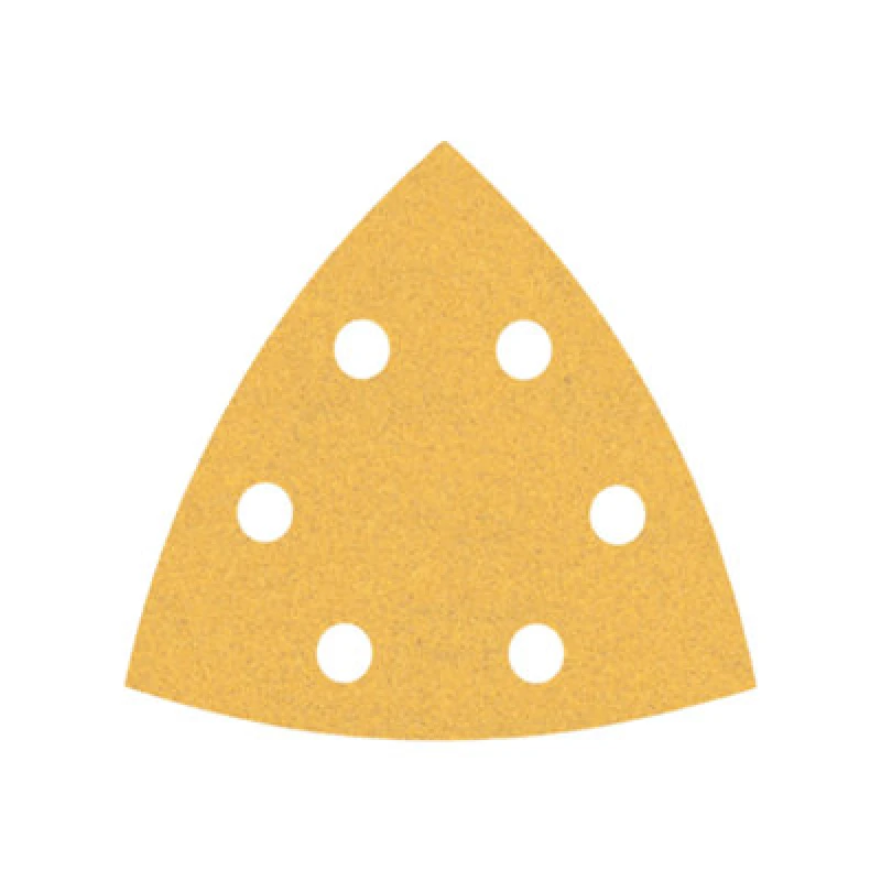 Image of Bosch Expert C470 Punched Quick Fit Delta Sanding Sheets for Paint and Wood 2608900929 Width x Length: 93mm x 93mm