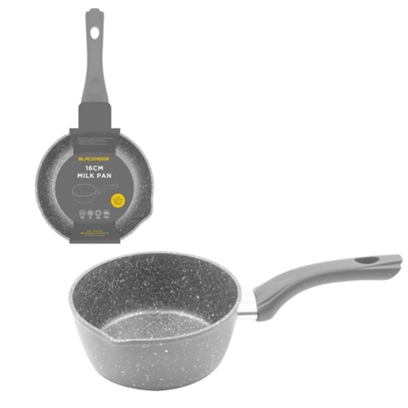 Image of Blackmoor 16cm Milk Pan Grey