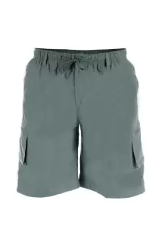 Image of Nick-D555 Shaped Leg Cargo Shorts