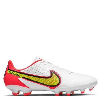Image of Nike Tiempo Legend Academy FG Football Boots - White/Volt