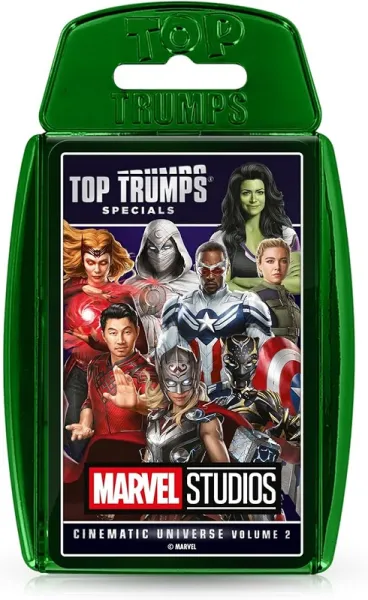 Image of Marvel Cinematic Universe Volume 2 Special Top Trumps Card Game