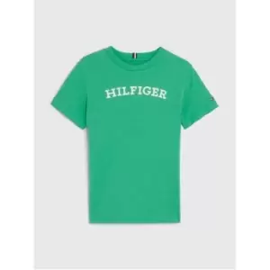 Image of Tommy Hilfiger Hilfiger Arched Tee S/S - Green