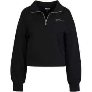 Image of Barbour International Parallel Hoodie - Black