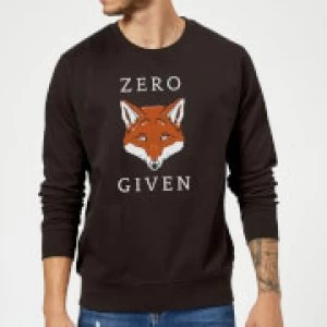 Image of Zero Fox Given Sweatshirt - Black