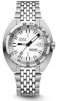 Image of Doxa Watch SUB 300T Whitepearl Bracelet