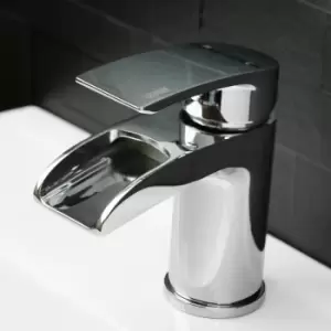 Image of Glide Waterfall Basin Mixer Tap - Chrome - Bristan