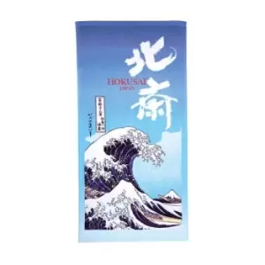 Image of Ukiyo-e Towel The Great Wave of Kanagawa 70 x 140 cm