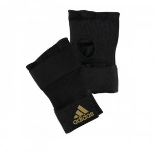 Image of adidas Super Inner Gloves - Black/Yellow