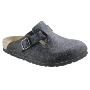 Image of Birkenstock Unisex Boston Wool Felt Clog Anthracite UK8 (EU42)