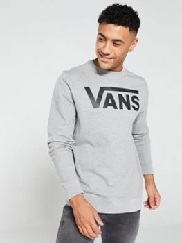 Image of Vans Classic Crew Neck Sweat - Grey Marl