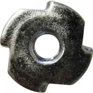 Image of TOOLCRAFT 226777 Knock-in nuts M3 Steel 10 pc(s)